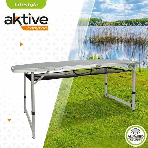 Sammenklappeligt bord Aktive 149 x 80 x 59 cm Camping