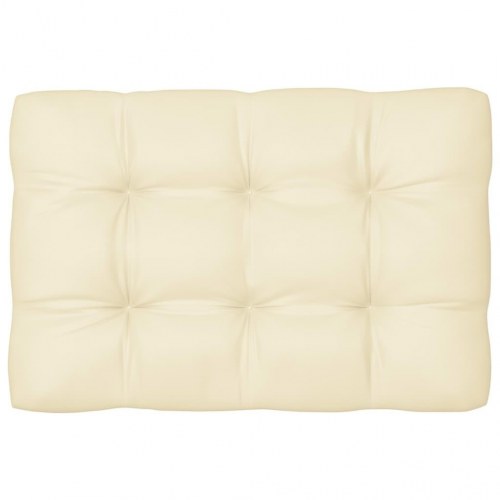 Hynder til pallesofa 7 stk. cremefarvet (OUTLET A)