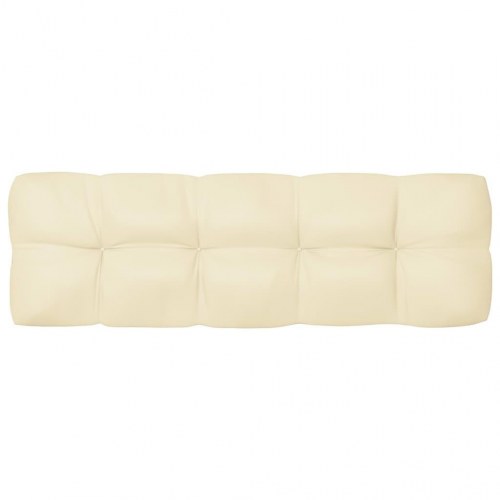 Hynder til pallesofa 7 stk. cremefarvet (OUTLET A)