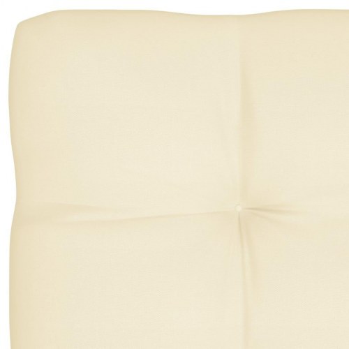 Hynder til pallesofa 7 stk. cremefarvet (OUTLET A)