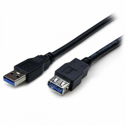 USB-kabel Startech USB 3.0 forlængerkabel 2 m - Sort