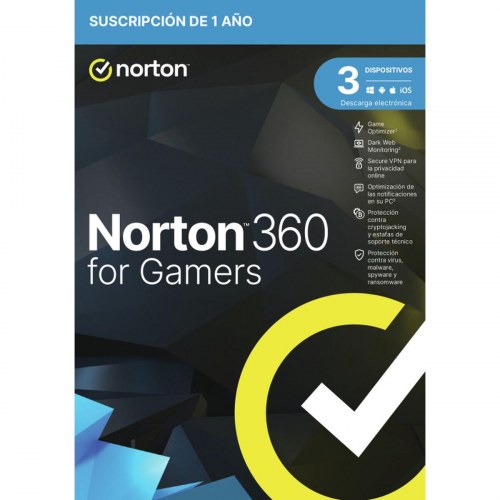 Antivirus til pc og mobil Norton 360 for Gamers - 1 år
