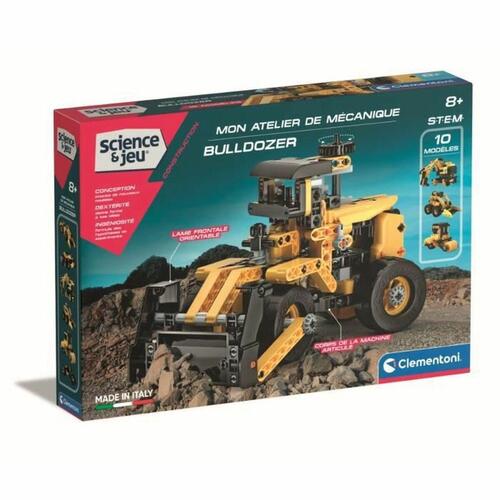 Traktor med Skovl Clementoni Bulldozer STEM + 8 år 10 Modeller