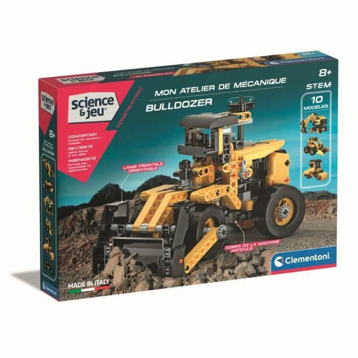 Traktor med Skovl Clementoni Bulldozer STEM + 8 år 10 Modeller