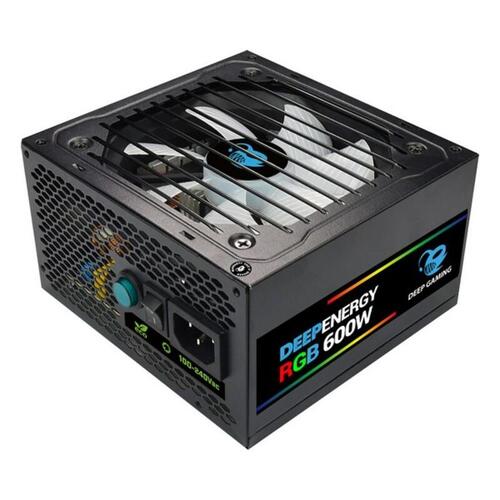 Strømforsyning CoolBox DG-PWS600-MRBZ RGB 600W Sort 600 W