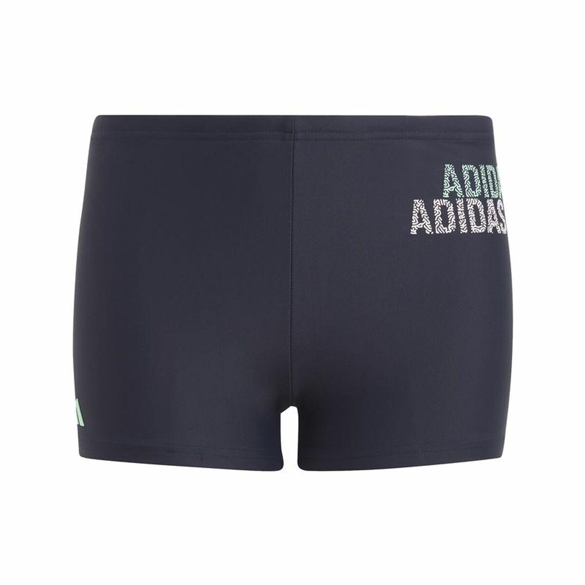Badetøj til Børn Adidas Logo Mørkeblå 12-13 år
