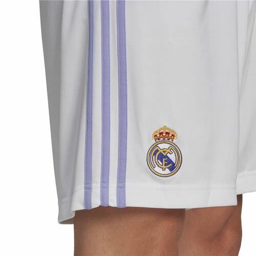 Træningsbukser til fodbold til voksne Real Madrid C.F. First Kit 22/23 Hvid Unisex L