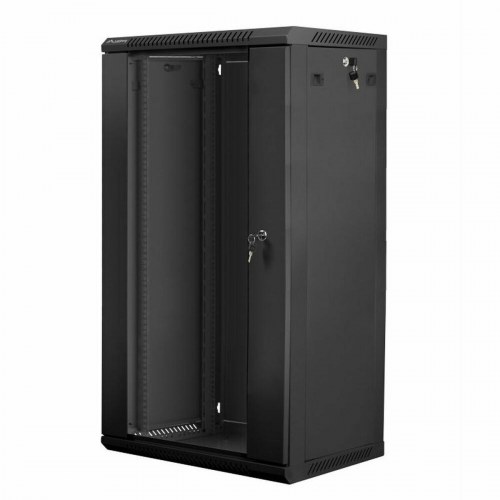 Rack kabinet vægmonteret Lanberg WF01-6422-10B 22U 60×45 cm