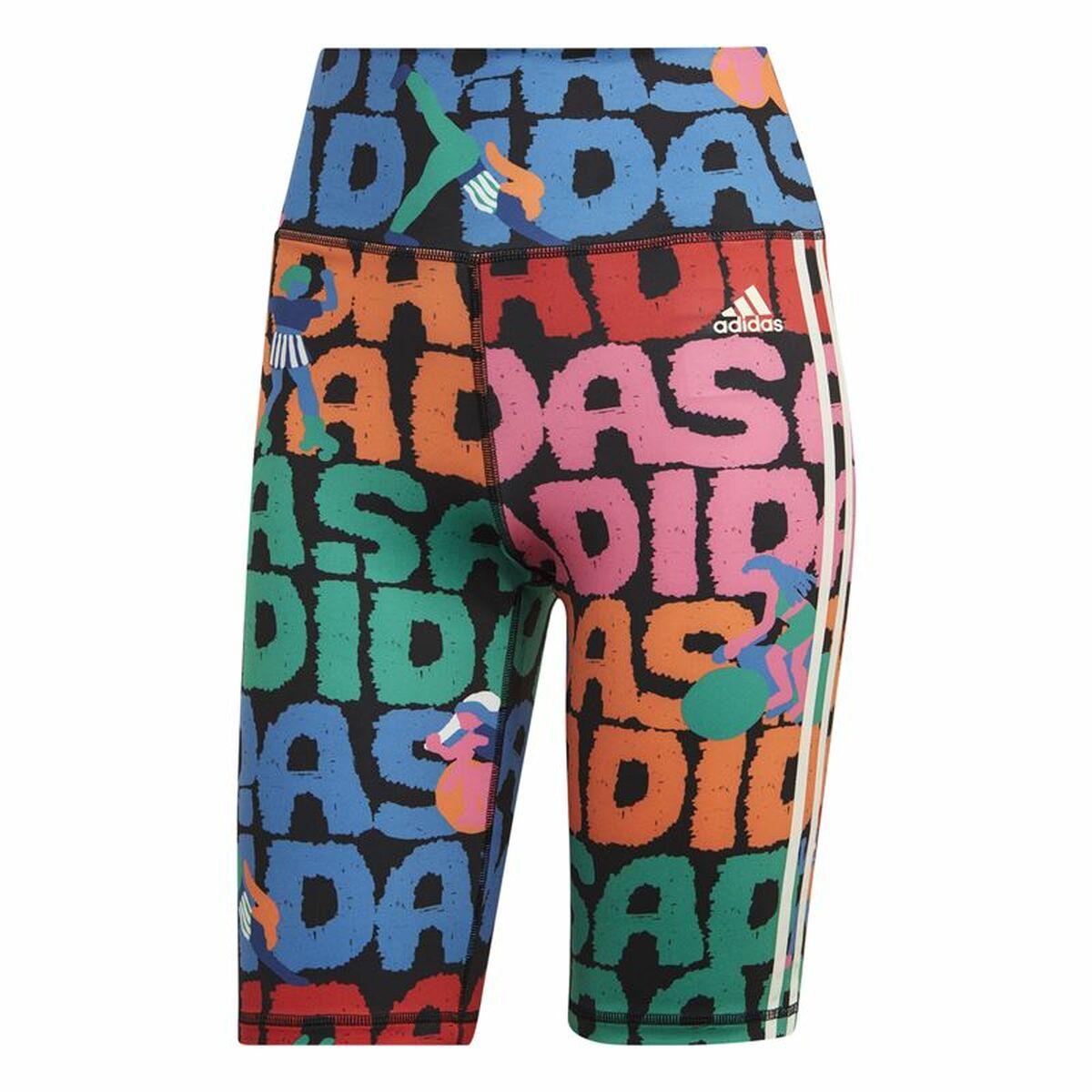 Sport Leggings Til Kvinder Adidas Farm Bikert Multifarvet Xs
