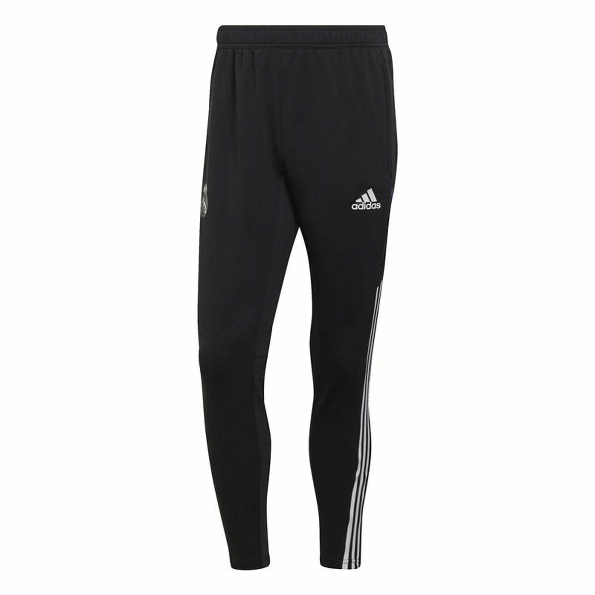 Træningsbukser til fodbold til voksne Real Madrid C.F. Condivo 22 Sort Mænd 2XL