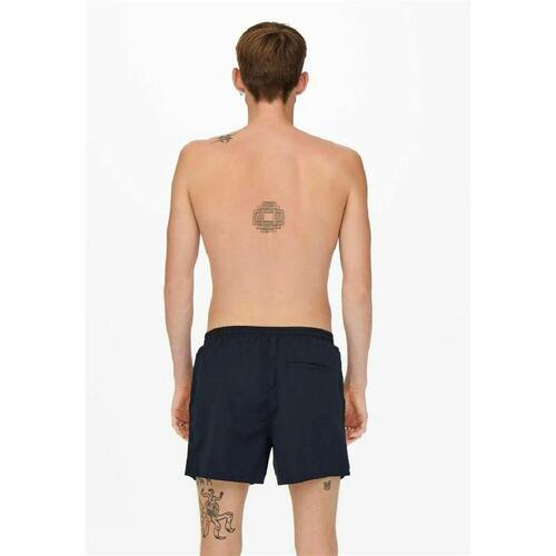 Badetøj til Mænd Only & Sons Onsted Life Grading Marineblå 2XL