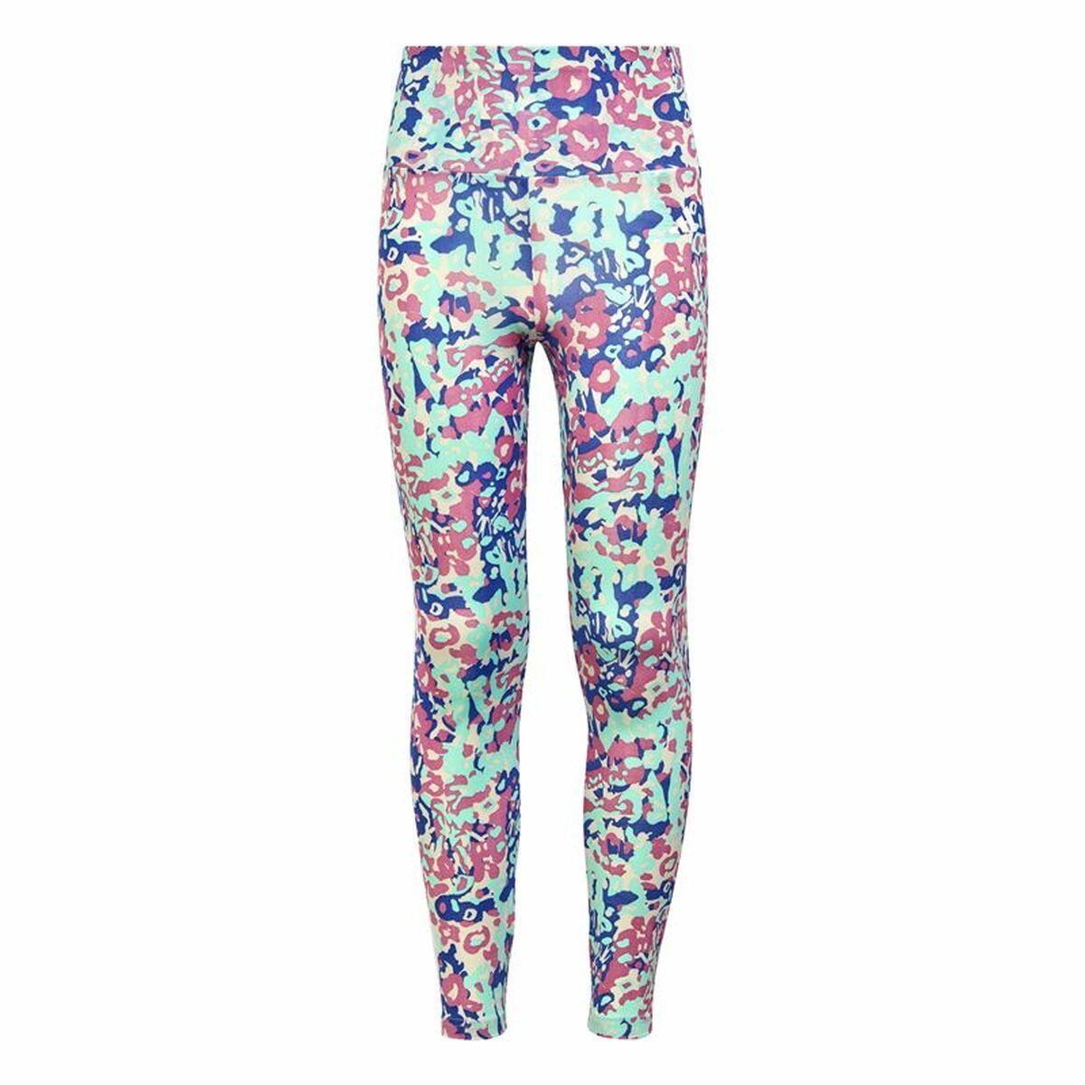 Sport Leggings Til Børn Adidas Aop Tig Multifarvet