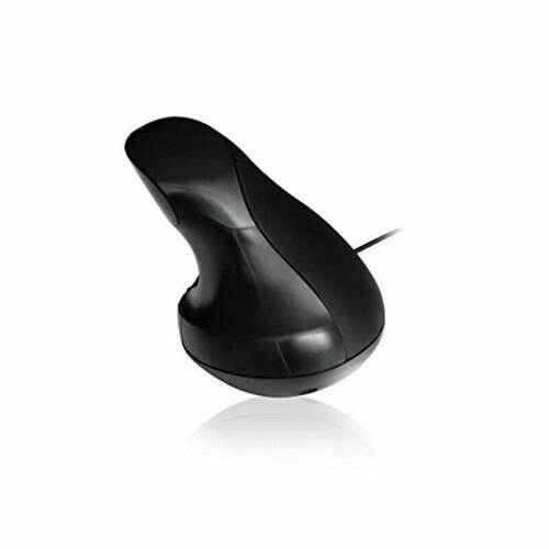 Ergonomisk optisk mus Ewent EW3156 1000 dpi USB Sort Rød/Sort