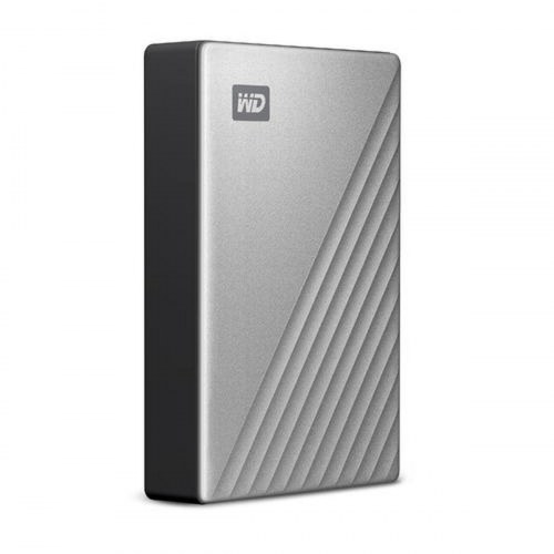 Western Digital ekstern harddisk 1 TB, USB-C, sølv (3,5")
