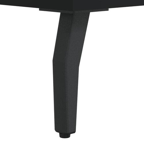 Skænk 100x36x60 cm konstrueret træ sort