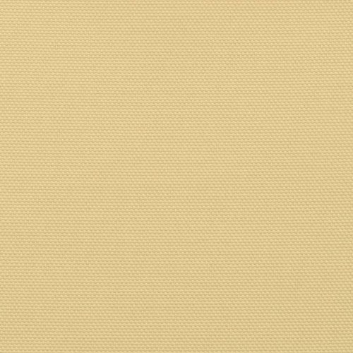 Solsejl 4×3 m - sandfarvet, 100 % polyester med PU-belægning
