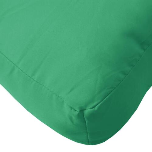 Pallehynde 60x60x8 cm oxfordstof grøn