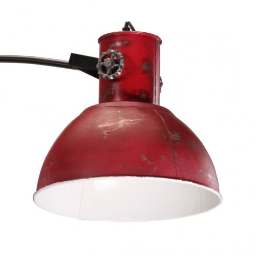 Gulvlampe 25 W 150 cm E27 rustik rød