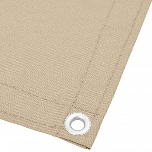 Altanafskærmning 90 × 800 cm - 100 % polyester, beige