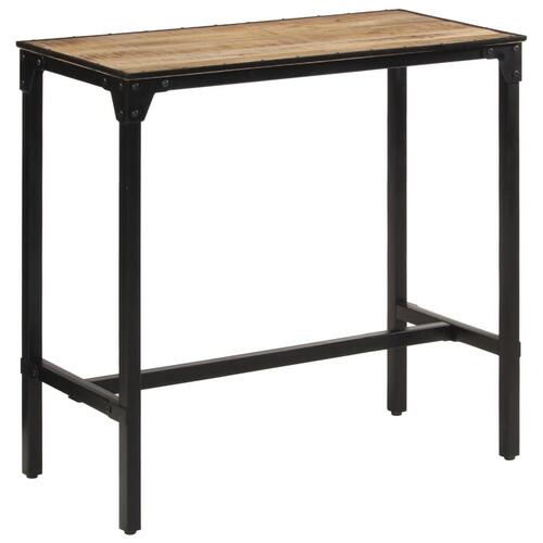 Barbord 110x55x107 cm massivt ru mangotræ