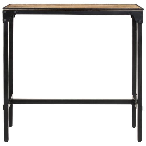Barbord 110x55x107 cm massivt ru mangotræ