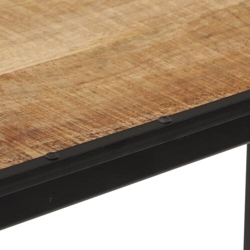 Barbord 110x55x107 cm massivt ru mangotræ