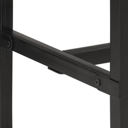 Barbord 110x55x107 cm massivt ru mangotræ
