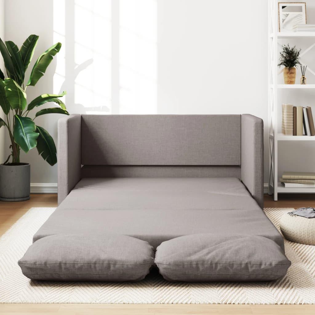 Sovesofa 112x174x55 Stof Gråbrun