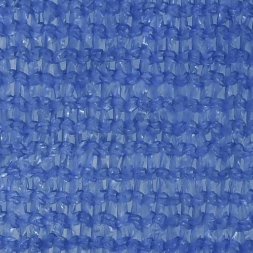 Solsejl 3 × 4,5 m - rektangulær HDPE, blå (160 g/m²)
