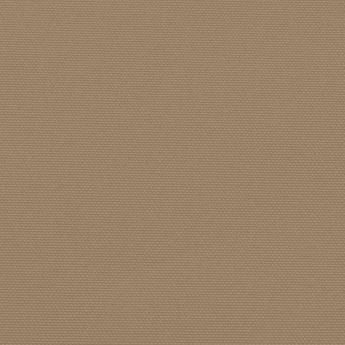 Sammenrullelig sidemarkise 120x500 cm gråbrun