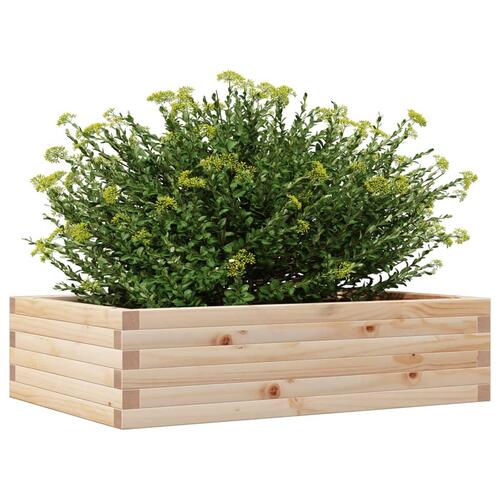 Plantekasse 90x60x23 cm massivt fyrretræ