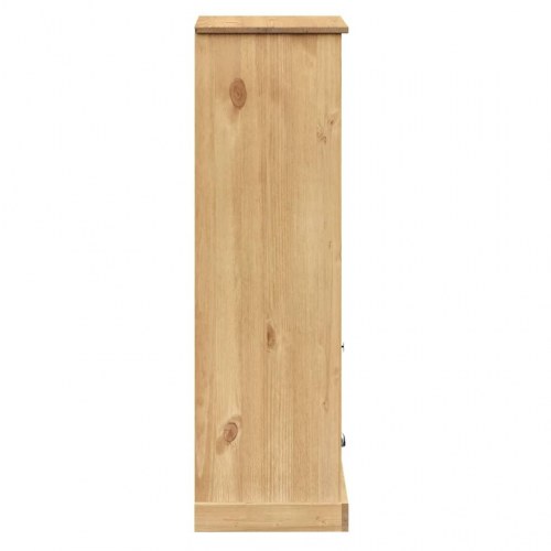 Bogreol VIGO 60x35x114,5 cm massivt fyrretræ