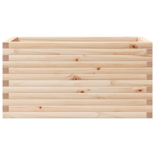 Plantekasse i massivt fyrretræ 90 x 40 x 45,5 cm