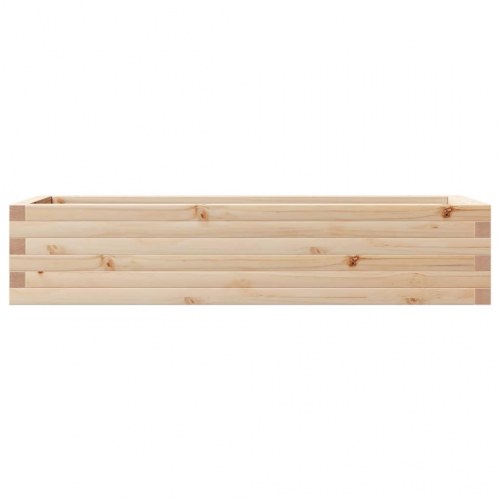 Plantekasse 110x40x23 cm massivt fyrretræ