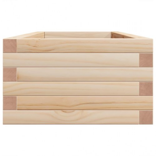 Plantekasse 110x40x23 cm massivt fyrretræ