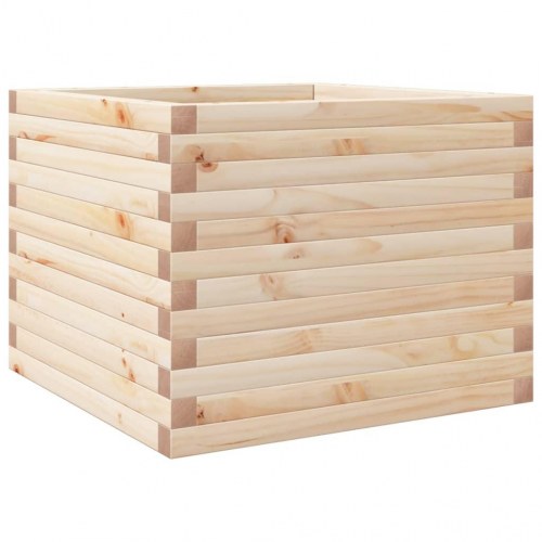 Plantekasse 60x60x45,5 cm massivt fyrretræ