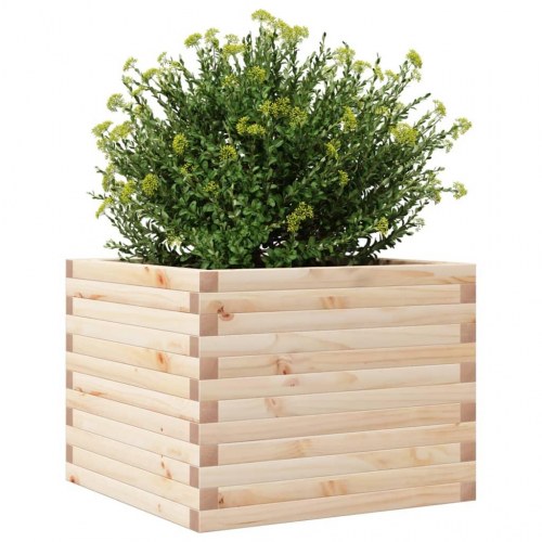 Plantekasse 60x60x45,5 cm massivt fyrretræ