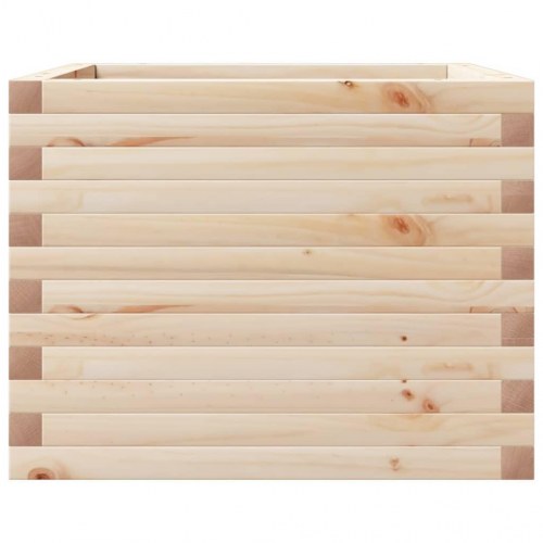 Plantekasse 60x60x45,5 cm massivt fyrretræ