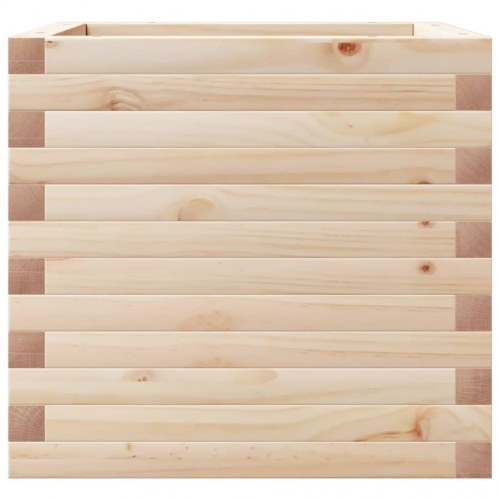 Plantekasse 50 × 50 × 45,5 cm - massivt fyrretræ