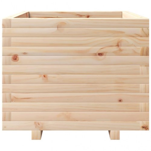 Plantekasse 60x60x49,5 cm massivt fyrretræ