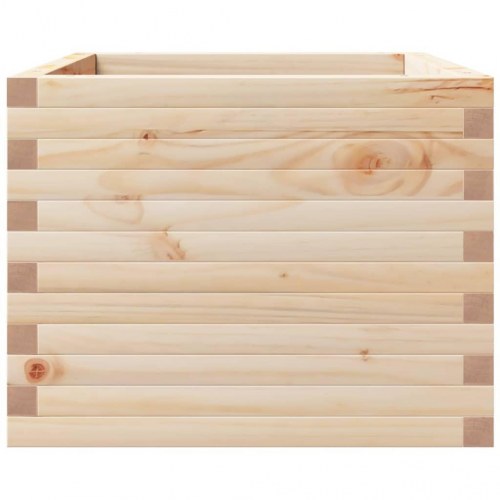 Plantekasse 60x60x49,5 cm massivt fyrretræ