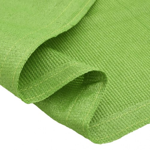 Telttæppe 300 × 400 cm i HDPE - lysegrøn