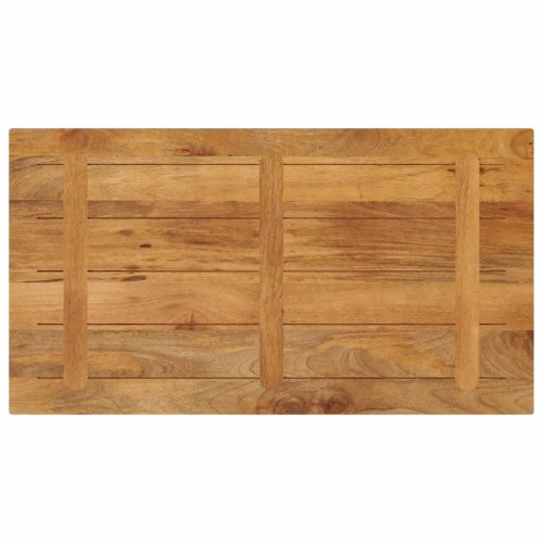 Bordplade 110x70x3,8 cm rektangulær massivt mangotræ