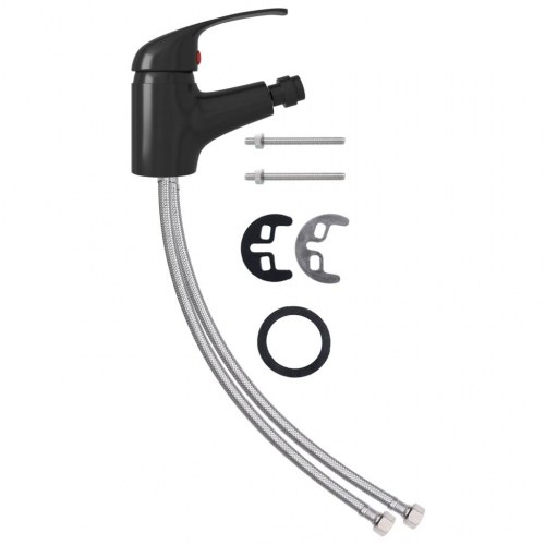 Blandingsbatteri til bidet 13x12 cm sort