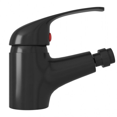 Blandingsbatteri til bidet 13x12 cm sort