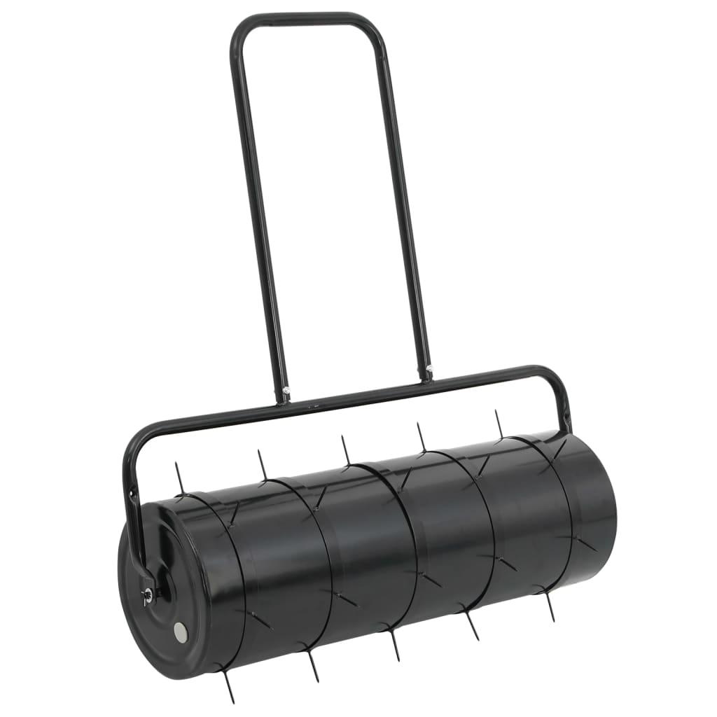 Havetromle med klinger 63 l jern og stål sort