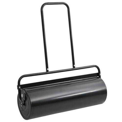 Havetromle med klinger 63 l jern og stål sort