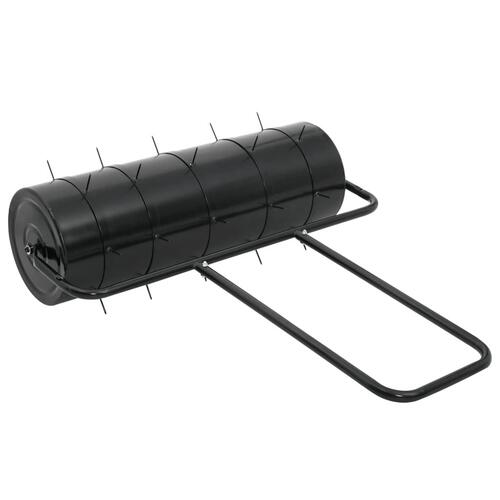 Havetromle med klinger 63 l jern og stål sort