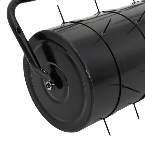 Havetromle med klinger 63 l jern og stål sort