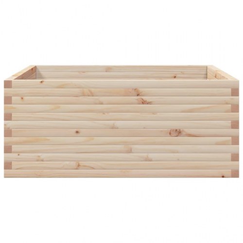 Plantekasse 110x110x46 cm massivt fyrretræ